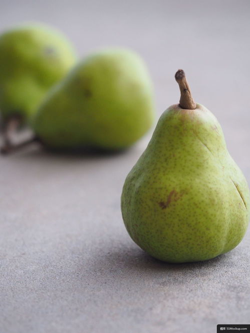 梨 水果 食品 绿色 保健食品 有机 美食摄影图片