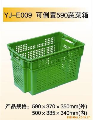 【厂家直接供应塑料可倒置蔬菜箱(图)】价格,厂家,图片,塑料箱,沈为华